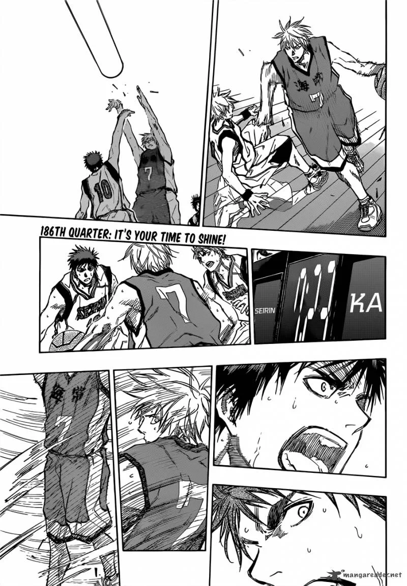 Kuroko no Basket Chapter 186 page 5