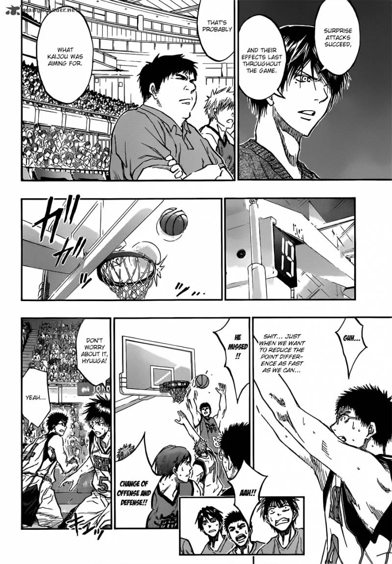 Kuroko no Basket Chapter 186 page 10