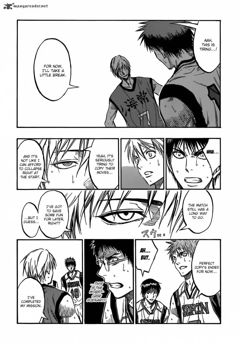 Kuroko no Basket Chapter 186 page 8
