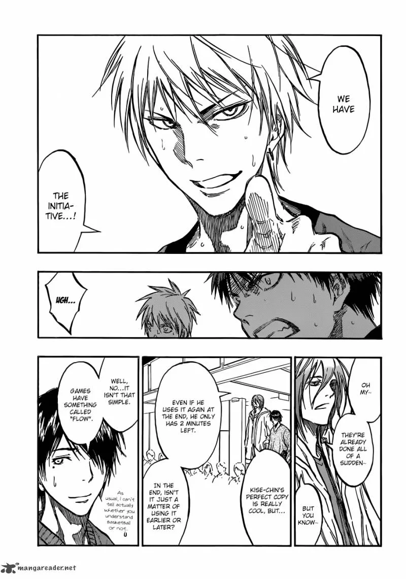 Kuroko no Basket Chapter 186 page 9