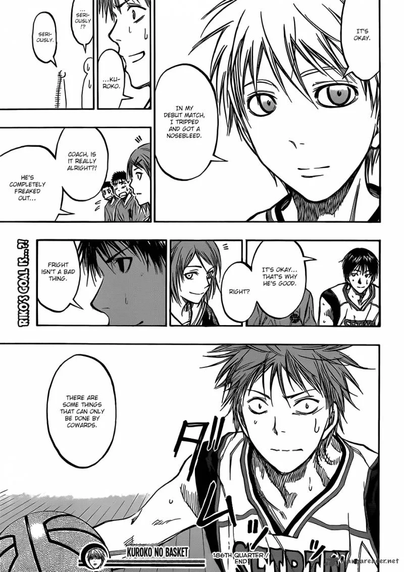 Kuroko no Basket Chapter 186 page 21