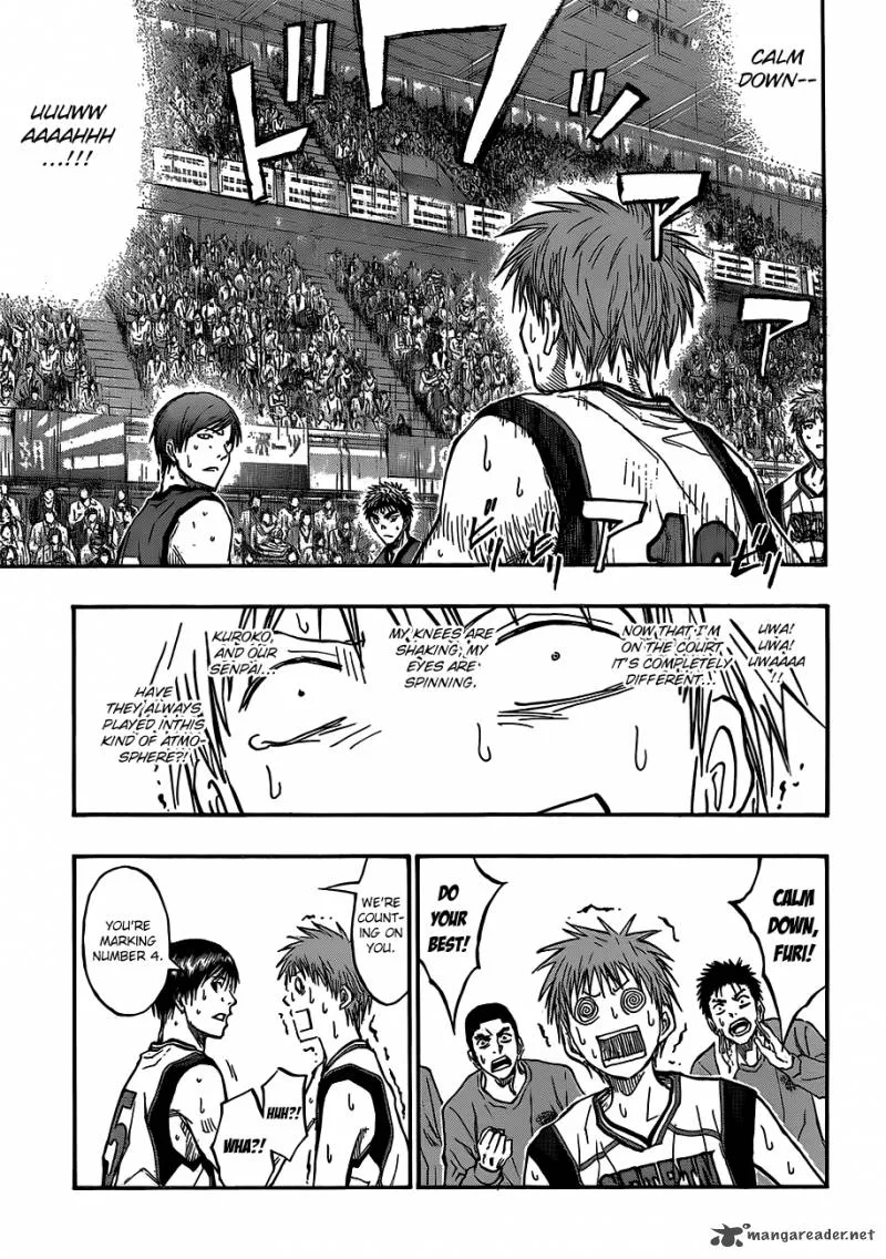 Kuroko no Basket Chapter 186 page 17