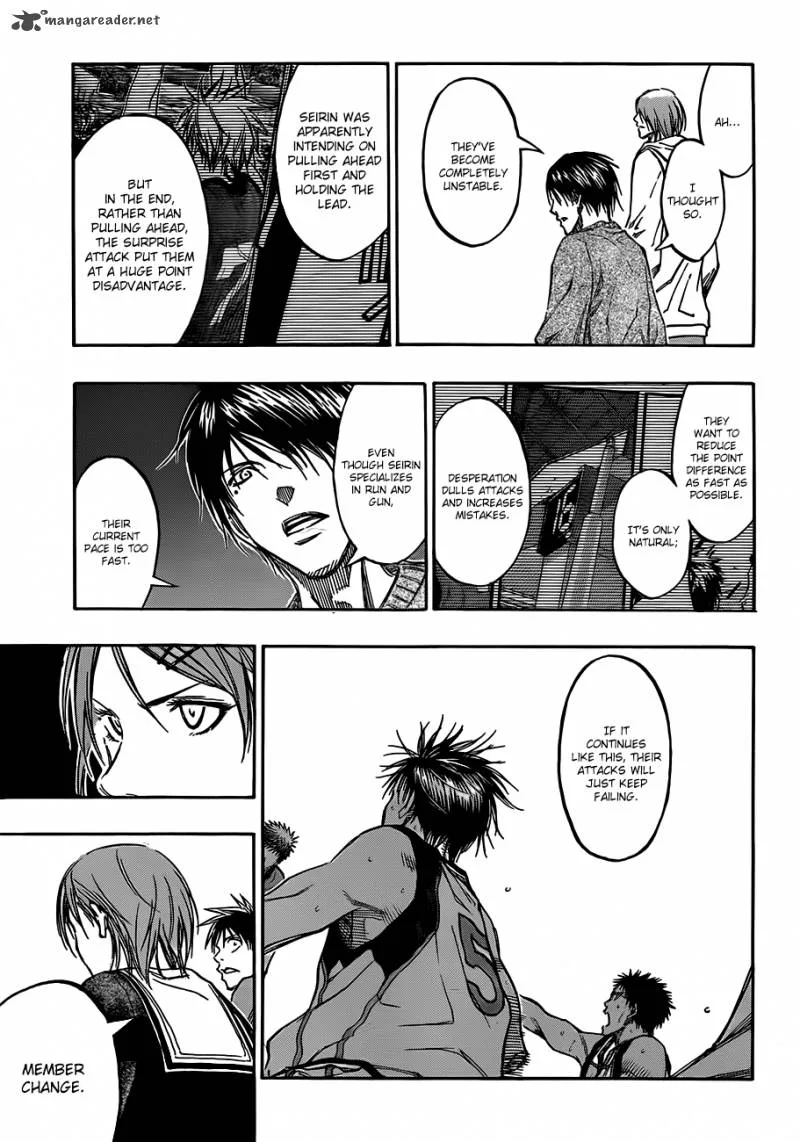 Kuroko no Basket Chapter 186 page 15
