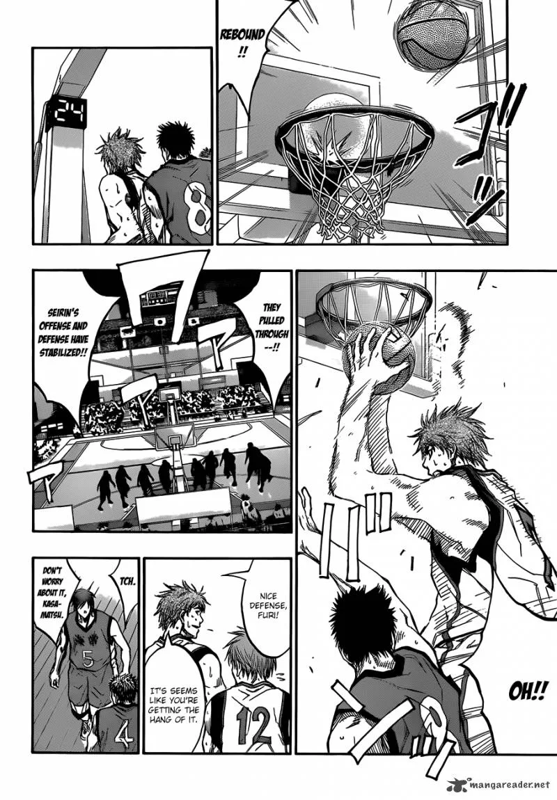 Kuroko no Basket Chapter 187 page 14
