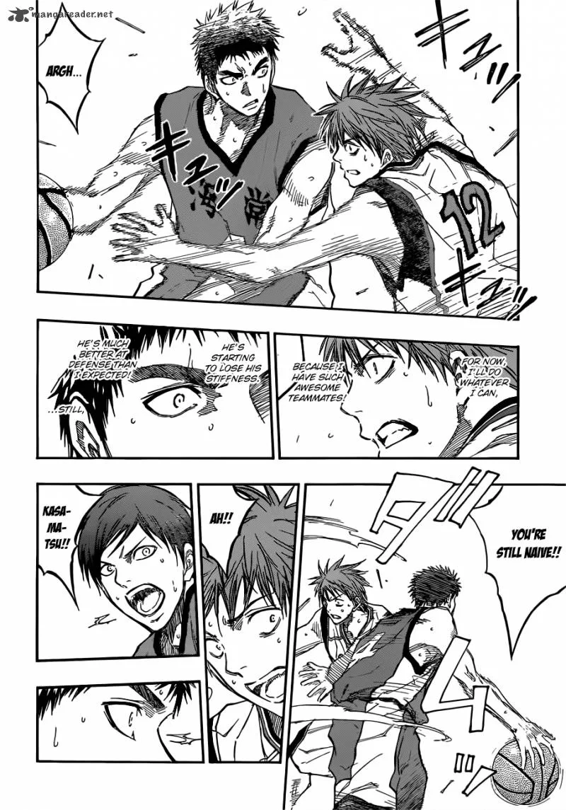 Kuroko no Basket Chapter 187 page 12