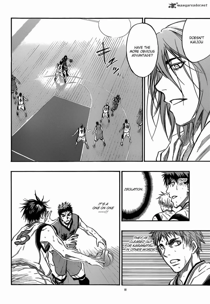Kuroko no Basket Chapter 188 page 12
