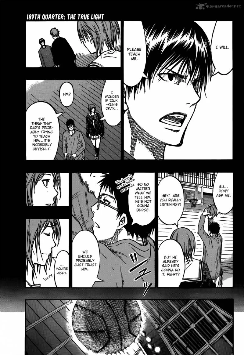 Kuroko no Basket Chapter 189 page 5