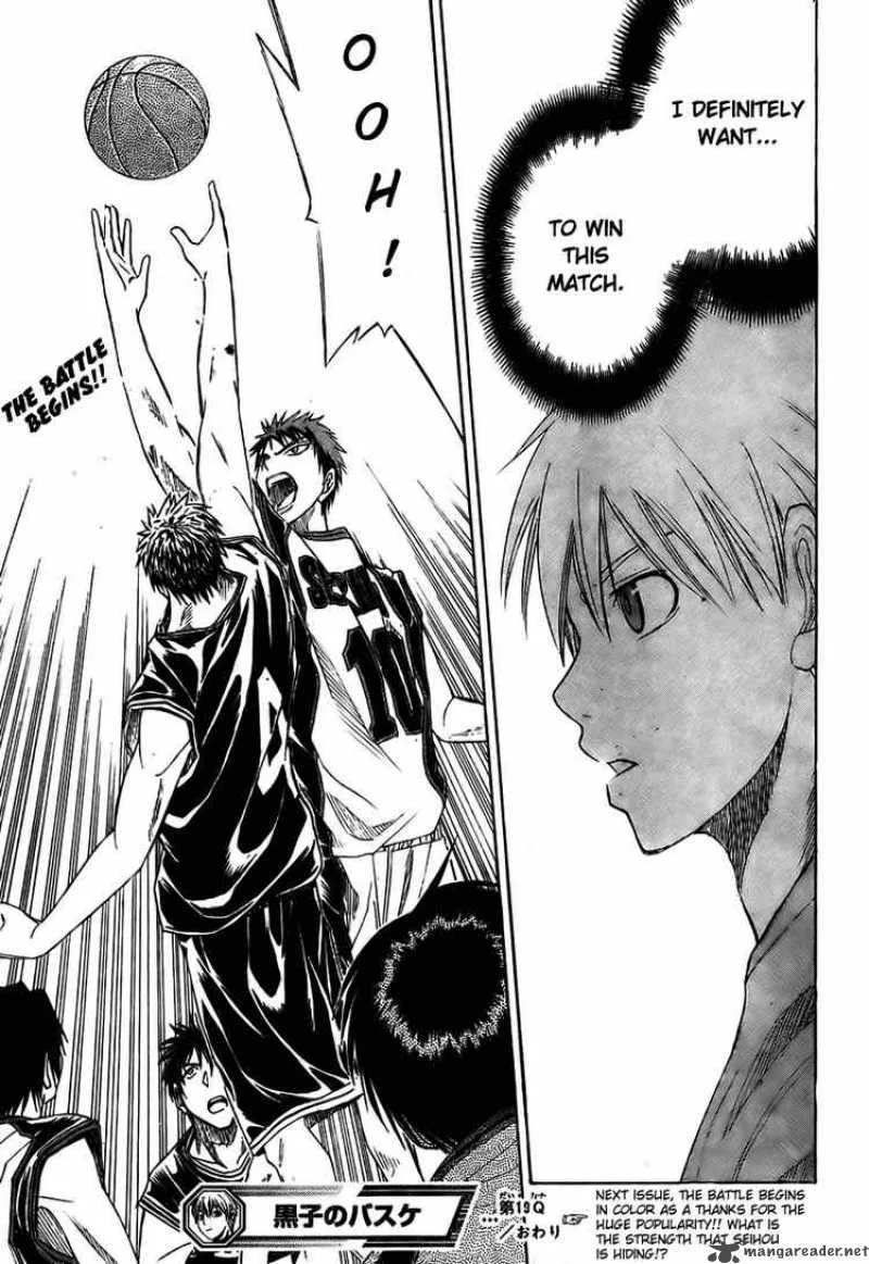 Kuroko no Basket Chapter 19 page 18