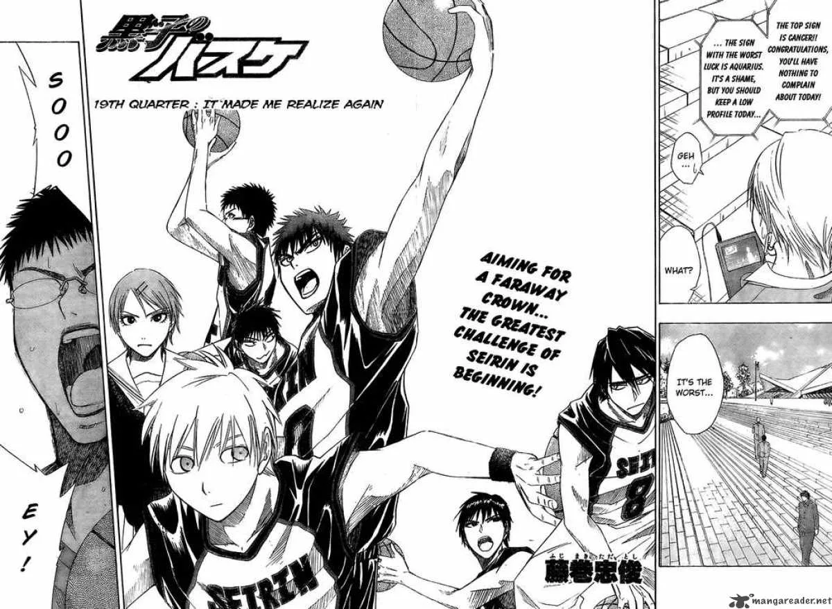 Kuroko no Basket Chapter 19 page 2