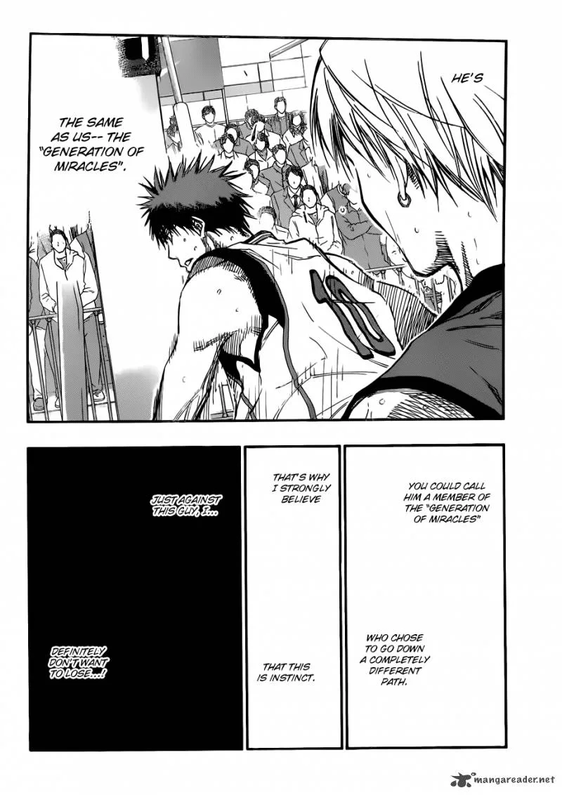 Kuroko no Basket Chapter 190 page 4