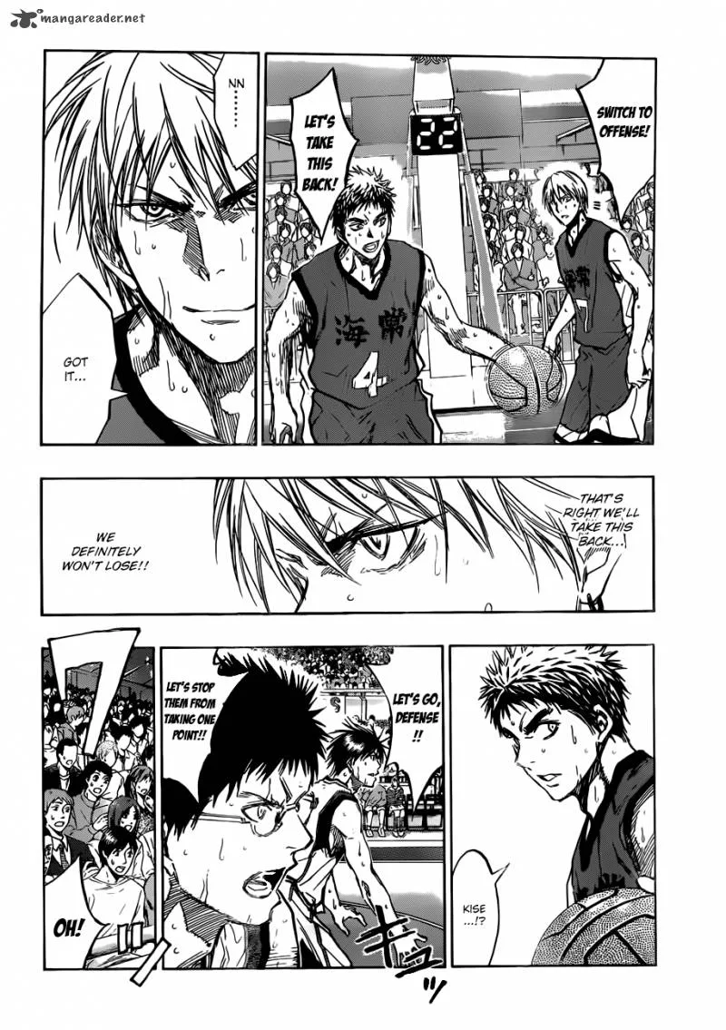 Kuroko no Basket Chapter 190 page 6