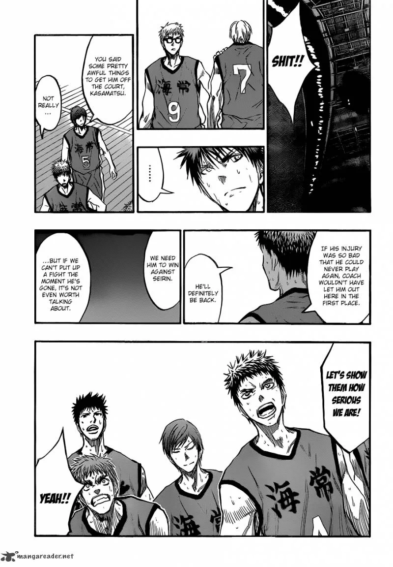 Kuroko no Basket Chapter 190 page 15
