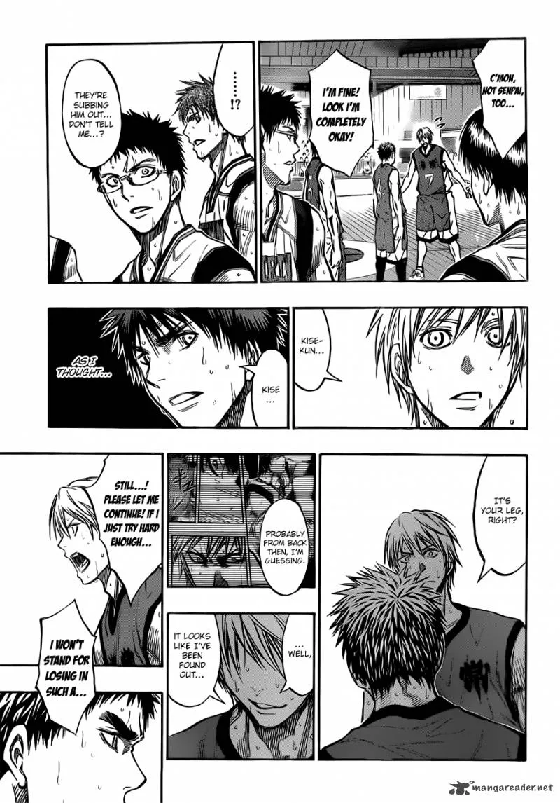 Kuroko no Basket Chapter 190 page 13