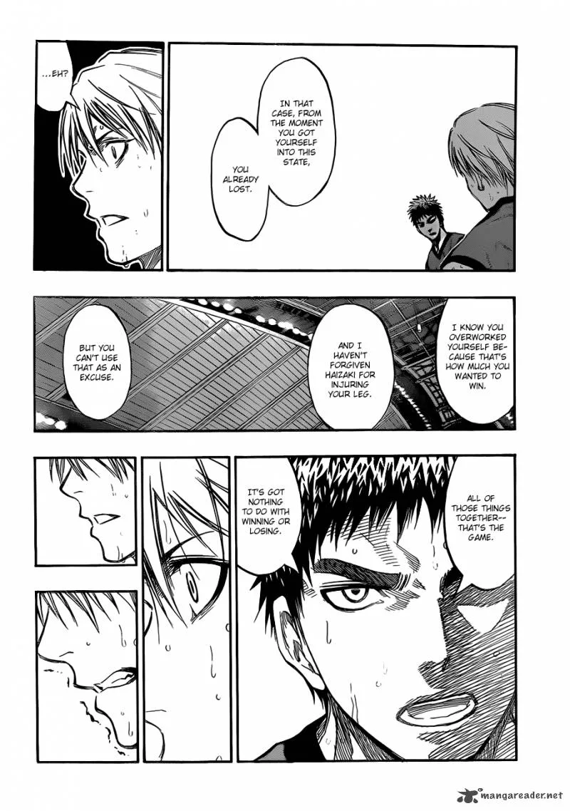 Kuroko no Basket Chapter 190 page 14