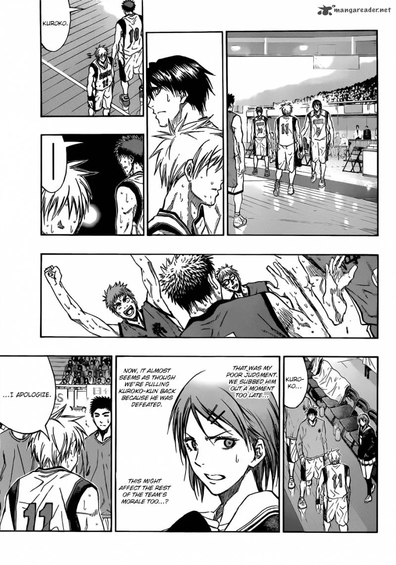 Kuroko no Basket Chapter 191 page 17