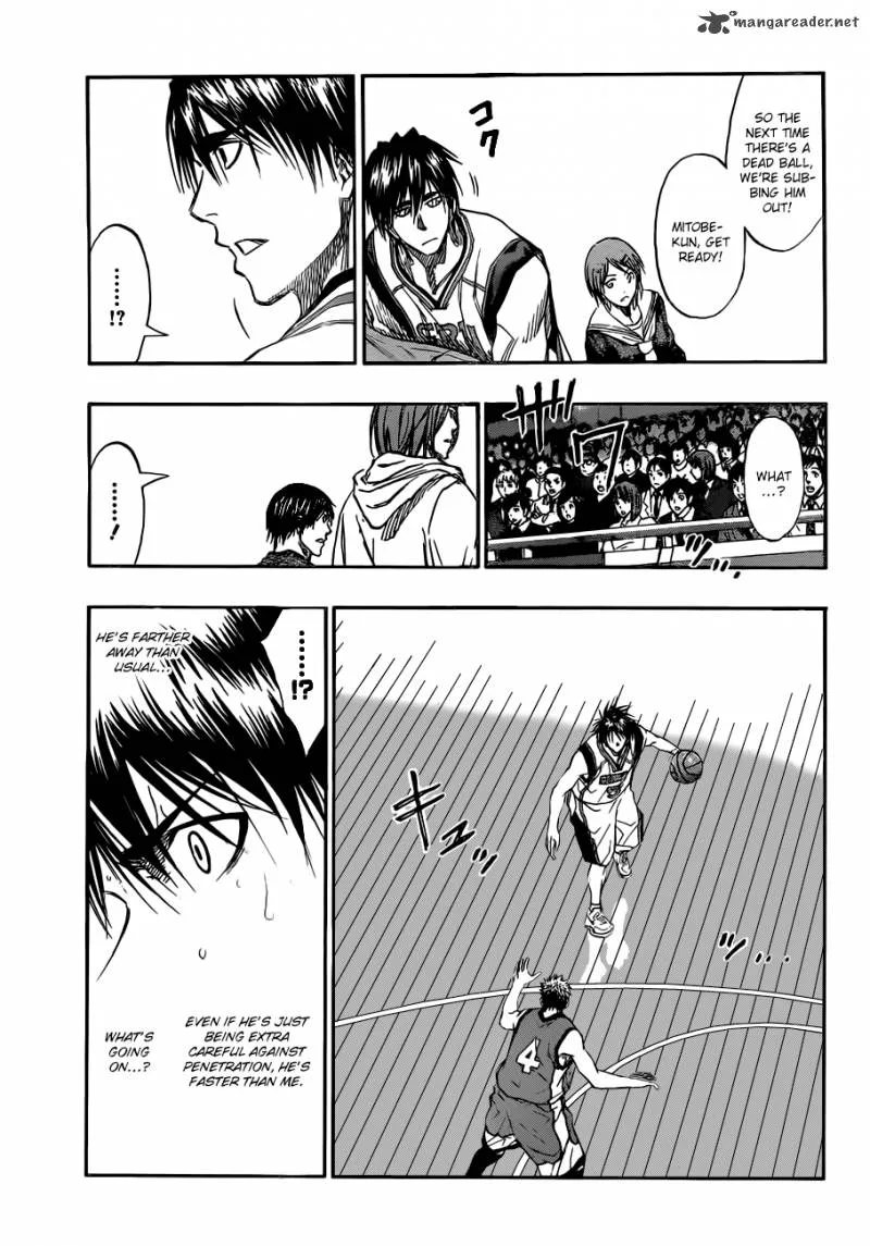 Kuroko no Basket Chapter 191 page 9