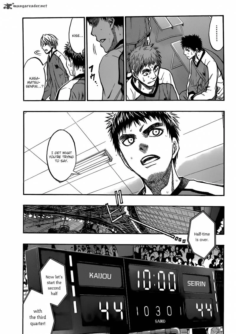 Kuroko no Basket Chapter 192 page 15