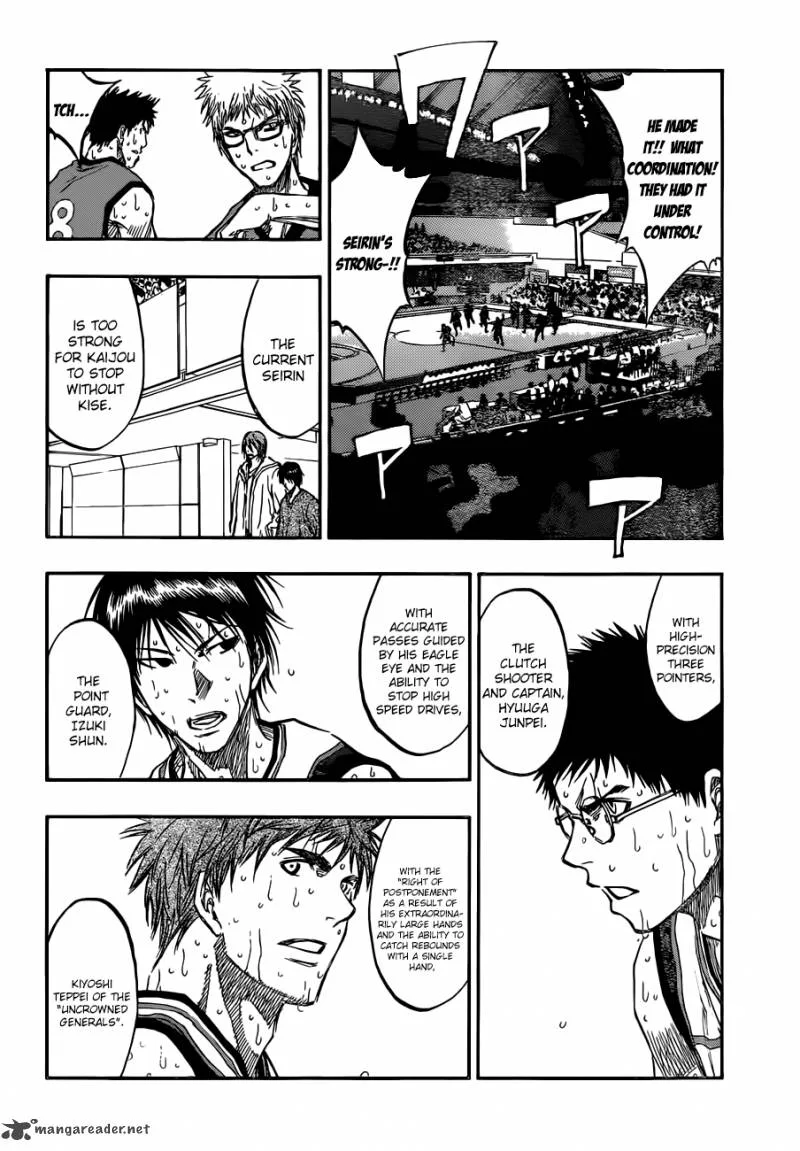 Kuroko no Basket Chapter 193 page 10