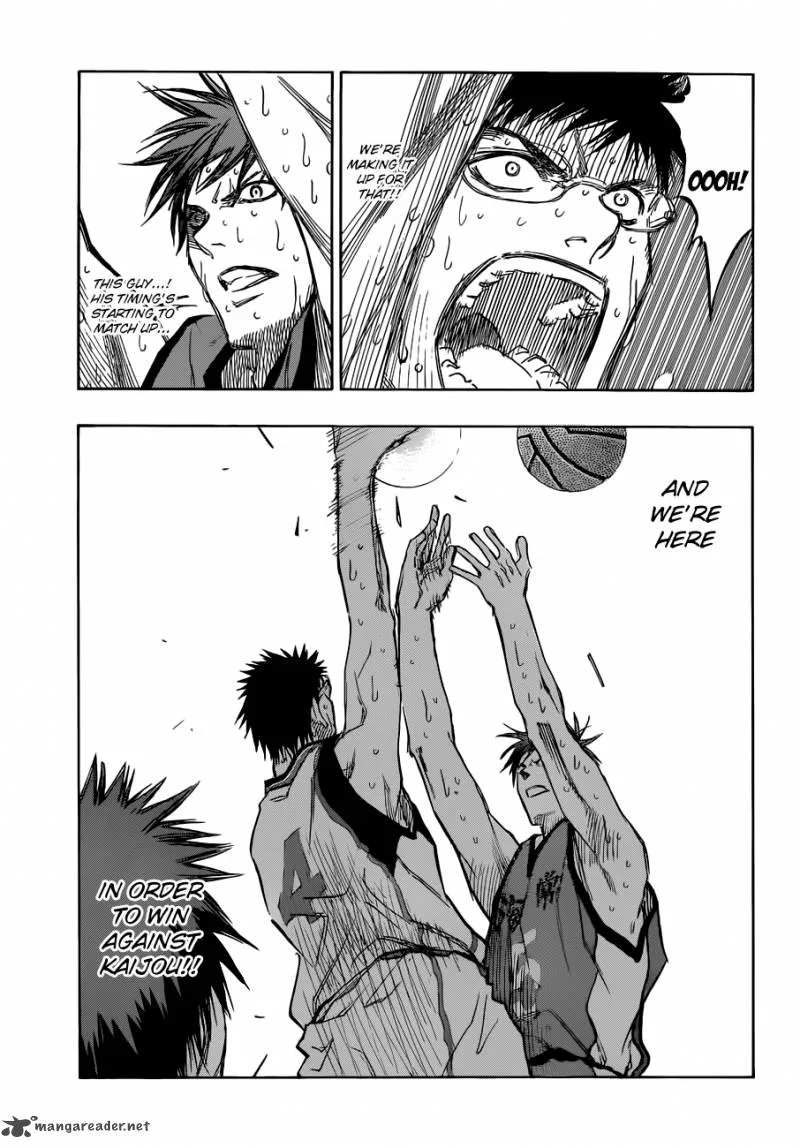 Kuroko no Basket Chapter 194 page 17