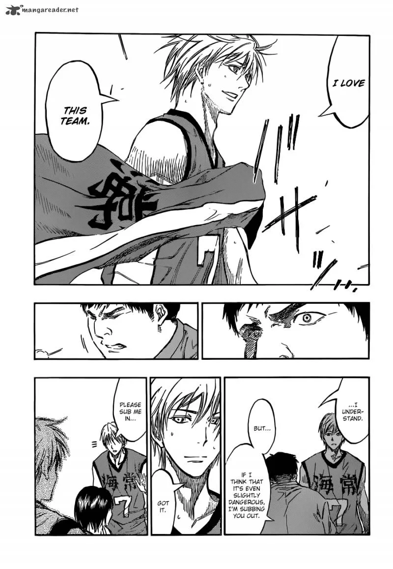 Kuroko no Basket Chapter 195 page 17