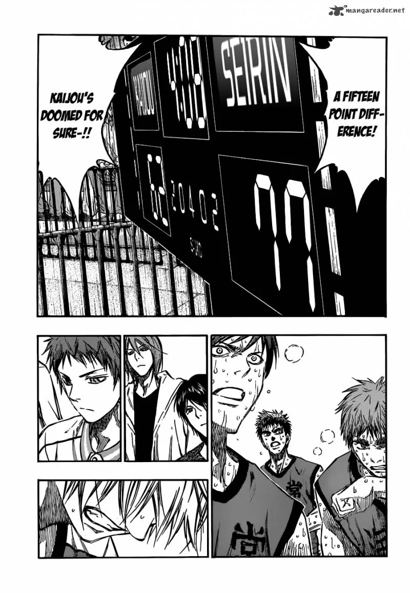 Kuroko no Basket Chapter 195 page 15