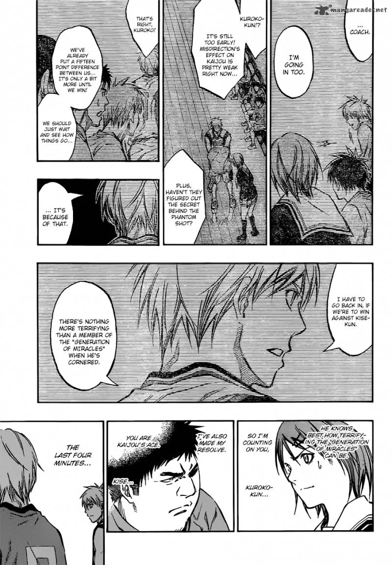 Kuroko no Basket Chapter 195 page 19