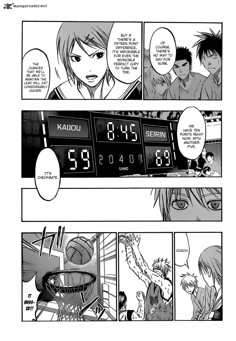 Kuroko no Basket Chapter 195 page 9