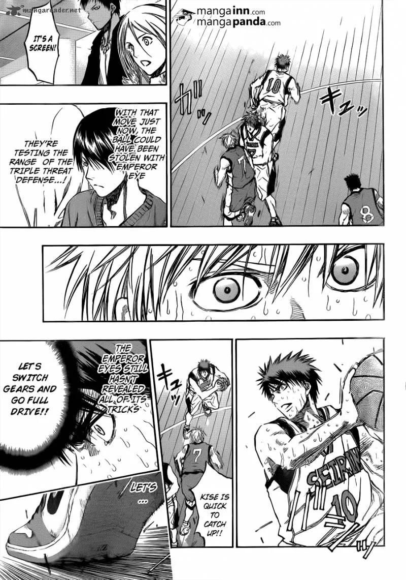 Kuroko no Basket Chapter 199 page 9