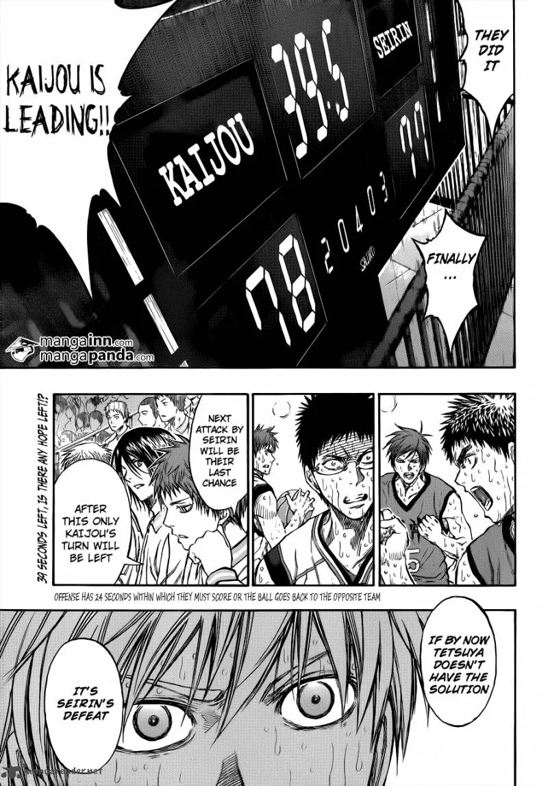 Kuroko no Basket Chapter 199 page 19