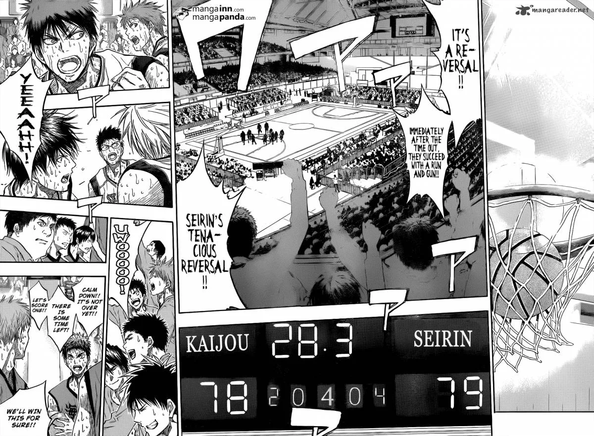 Kuroko no Basket Chapter 200 page 15