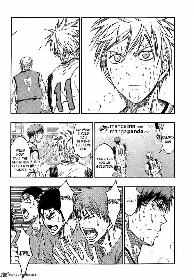 Kuroko no Basket Chapter 200 page 16