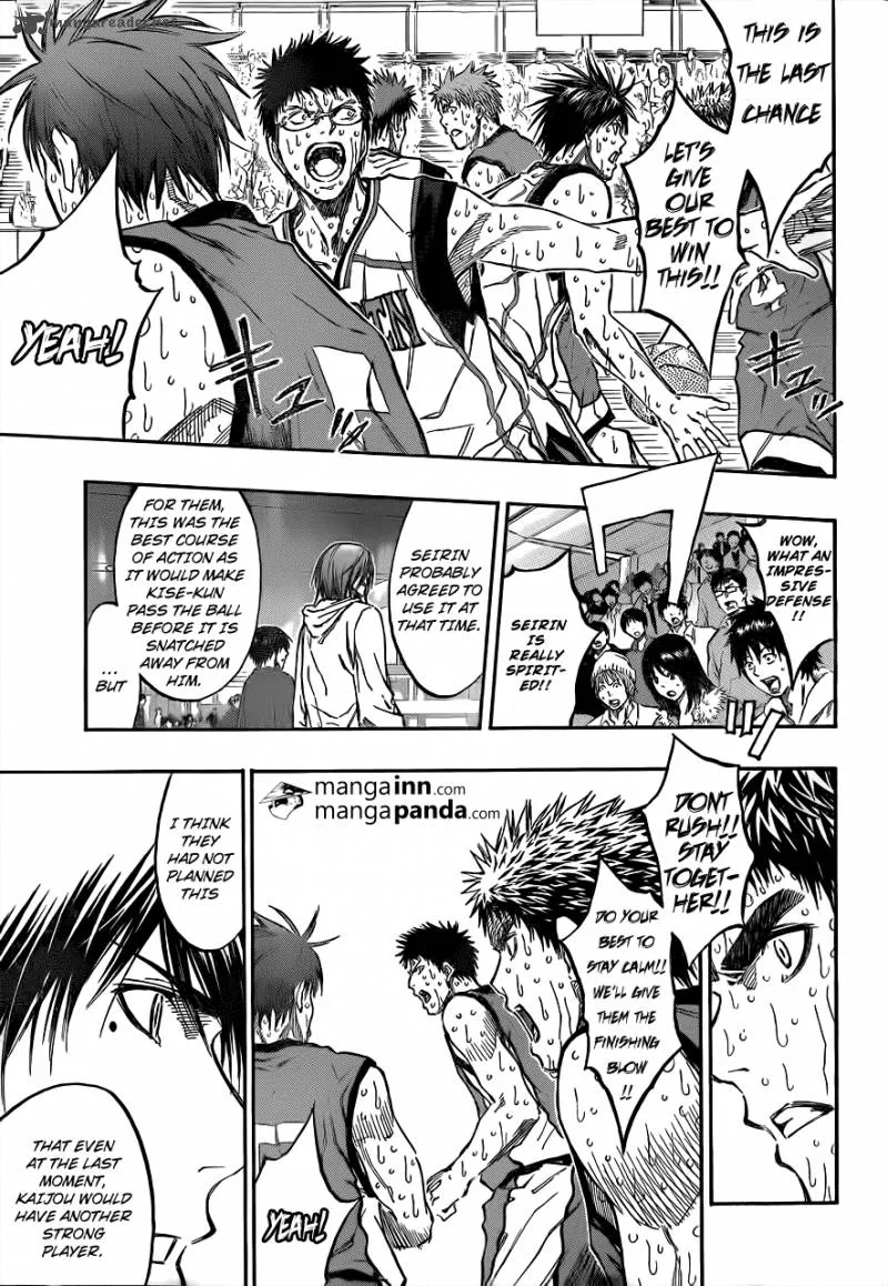 Kuroko no Basket Chapter 201 page 3