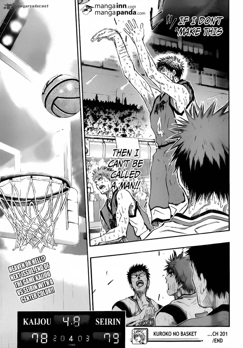 Kuroko no Basket Chapter 201 page 18