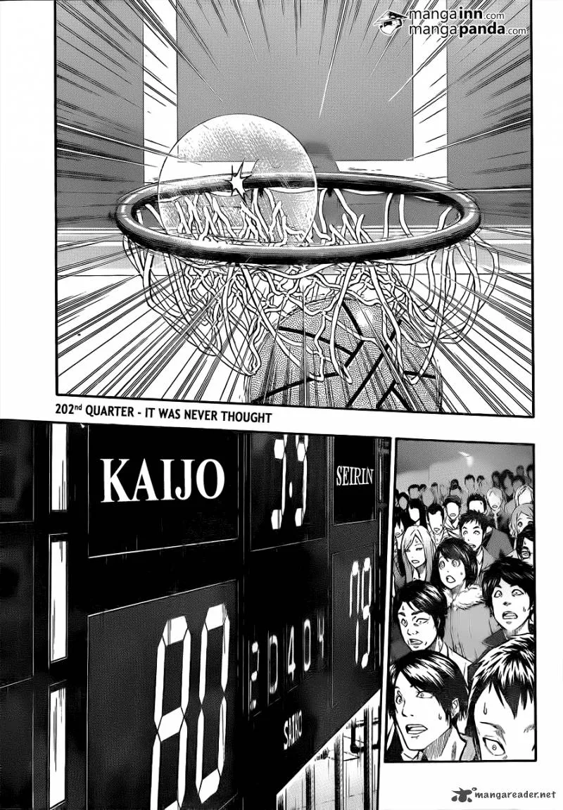 Kuroko no Basket Chapter 202 page 3