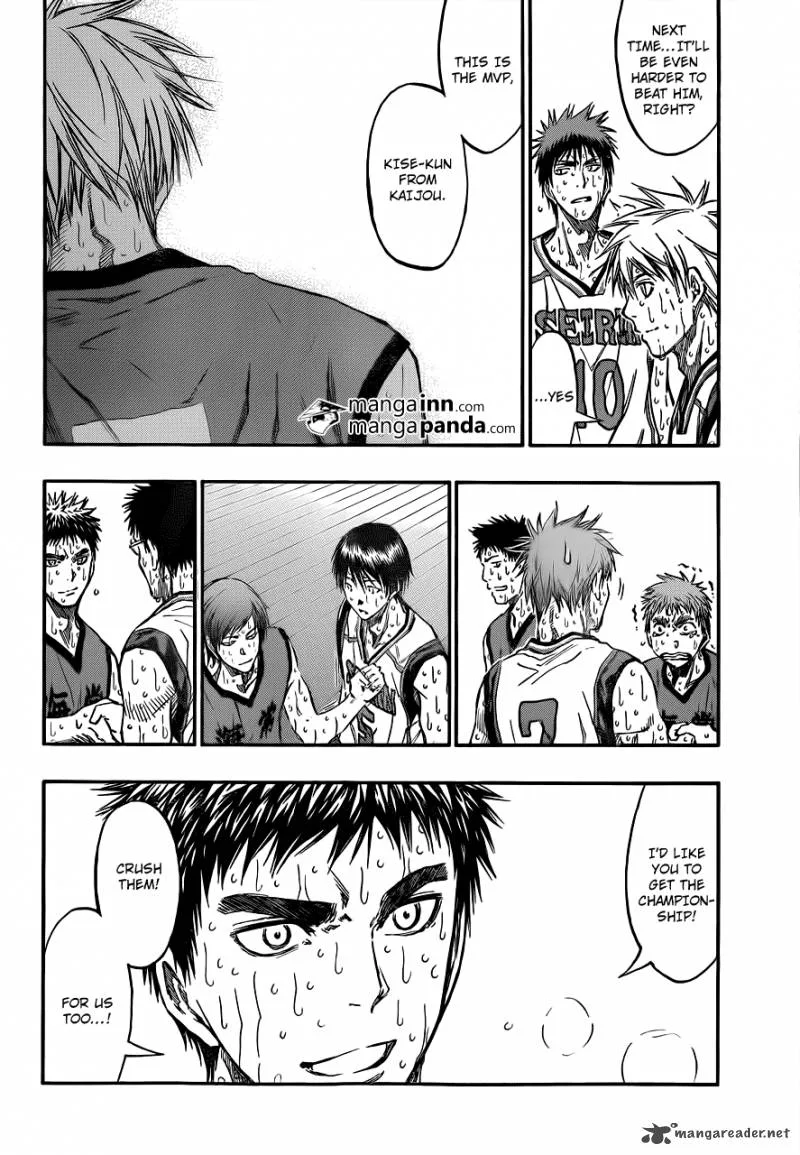Kuroko no Basket Chapter 203 page 7