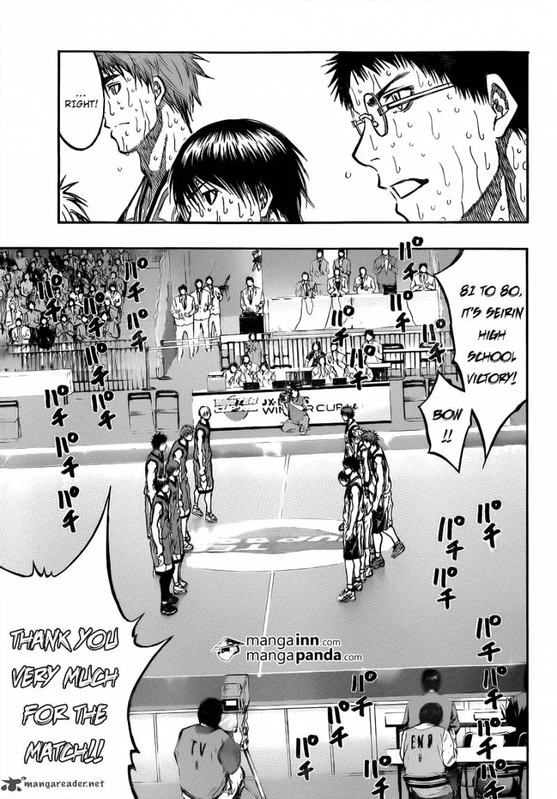 Kuroko no Basket Chapter 203 page 8