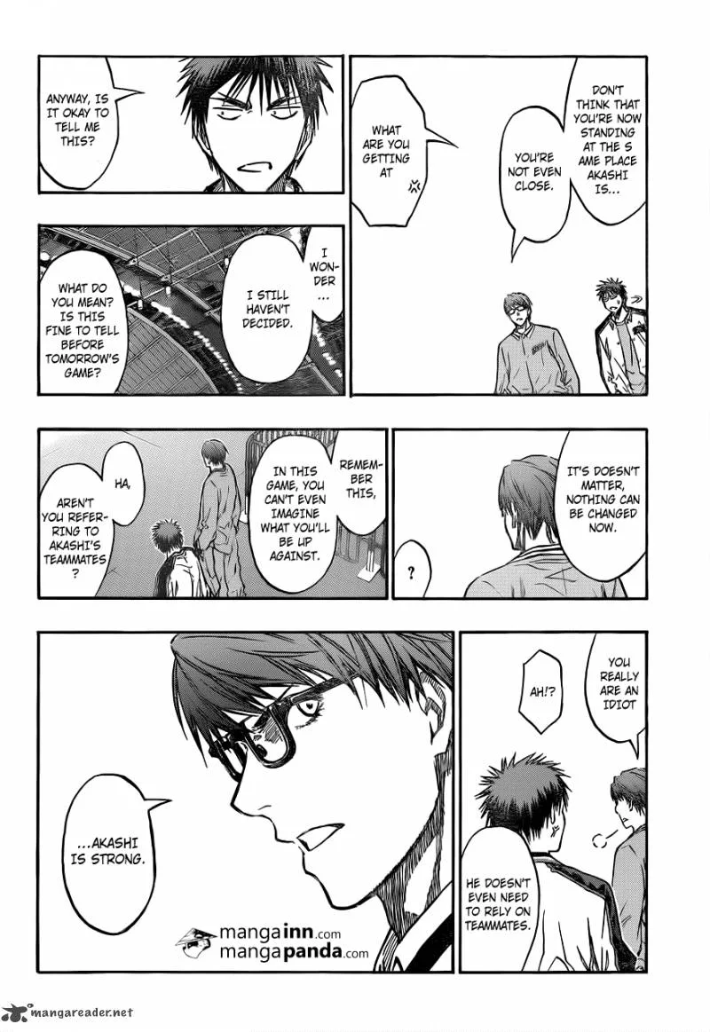 Kuroko no Basket Chapter 203 page 17