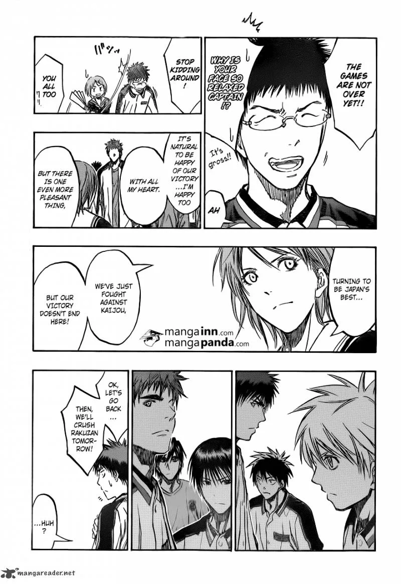 Kuroko no Basket Chapter 203 page 14
