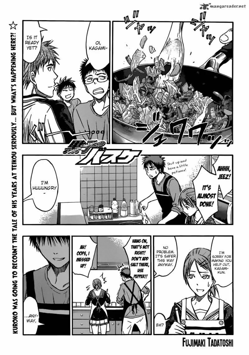 Kuroko no Basket Chapter 204 page 1