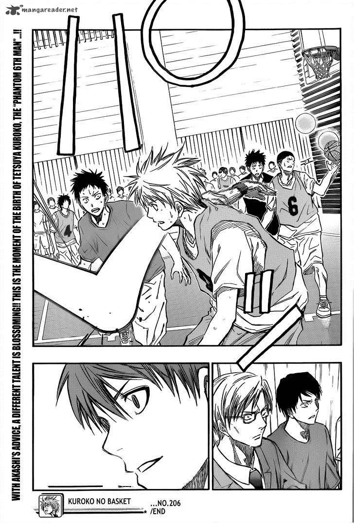 Kuroko no Basket Chapter 206 page 20