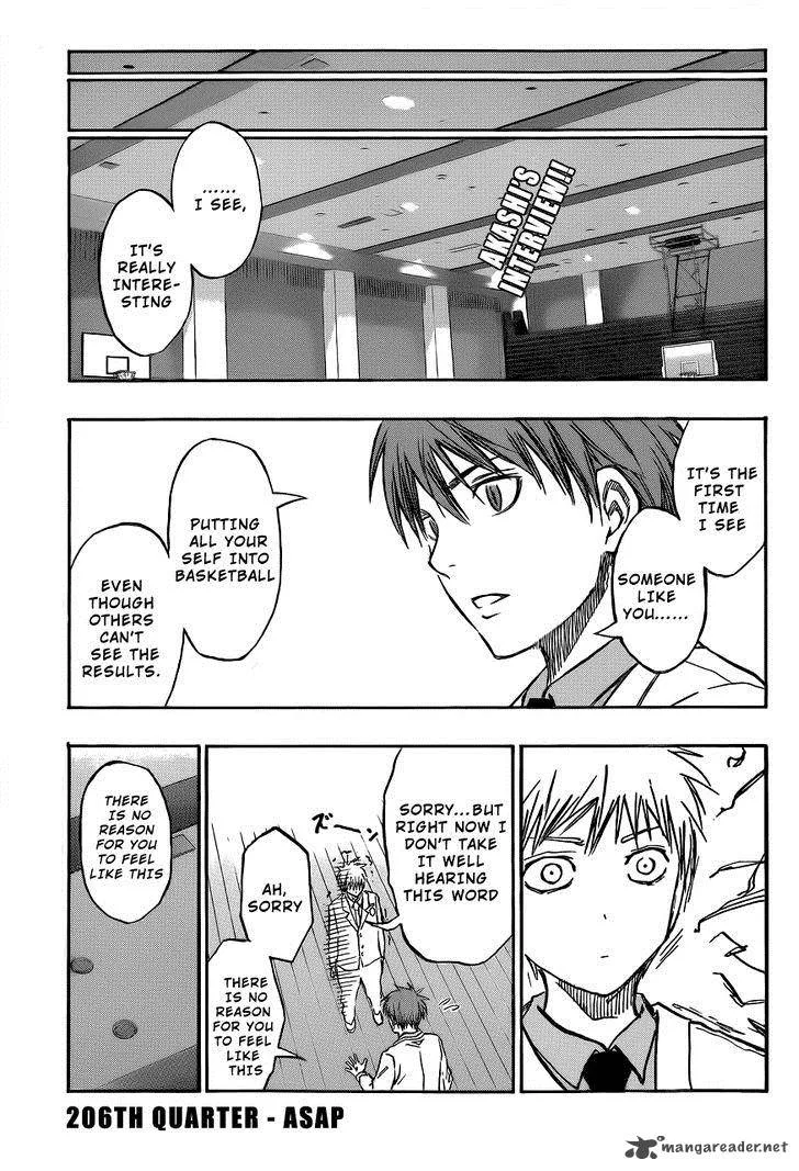 Kuroko no Basket Chapter 206 page 4