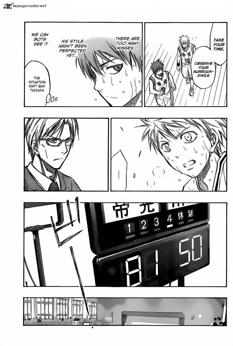 Kuroko no Basket Chapter 208 page 17
