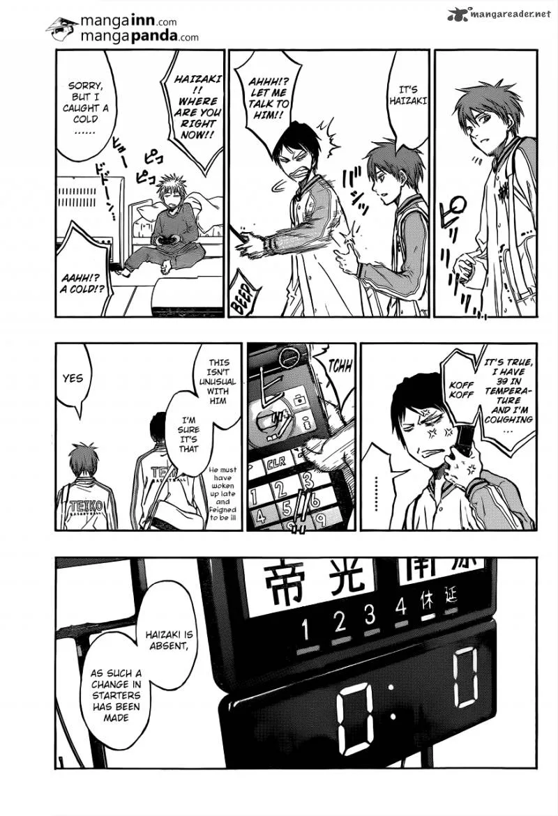 Kuroko no Basket Chapter 208 page 5