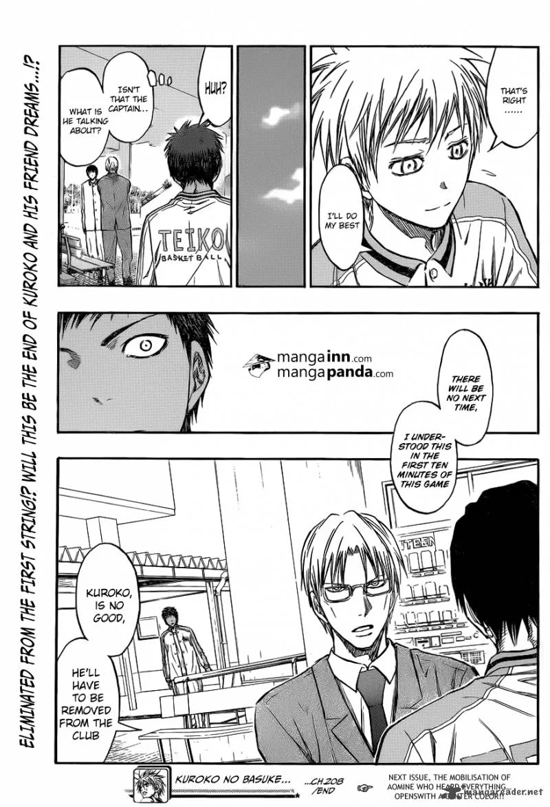 Kuroko no Basket Chapter 208 page 19