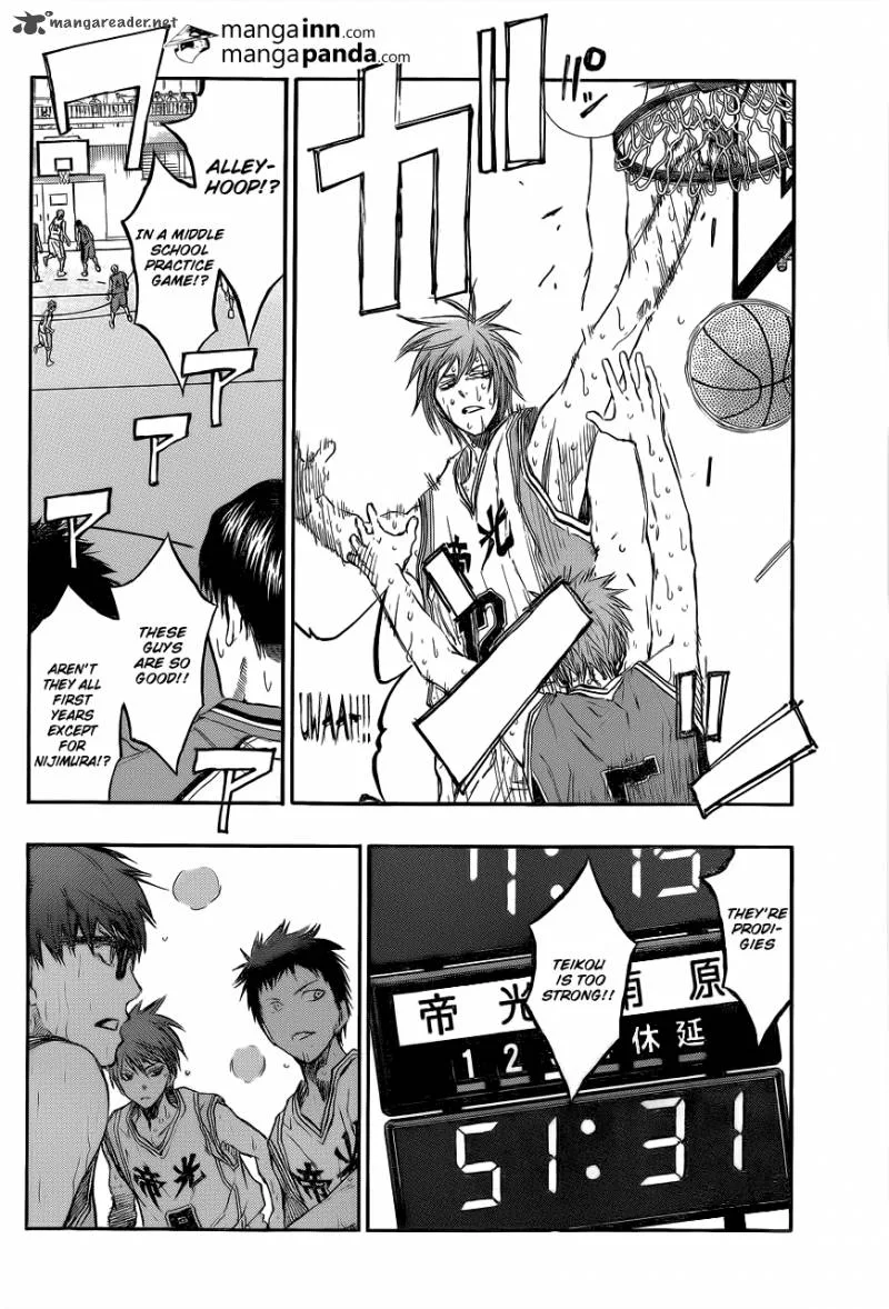 Kuroko no Basket Chapter 208 page 14