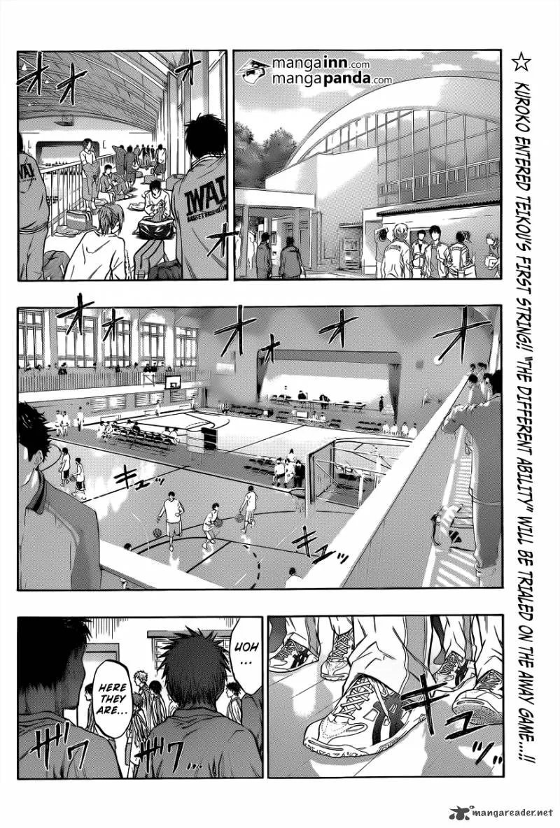 Kuroko no Basket Chapter 208 page 2