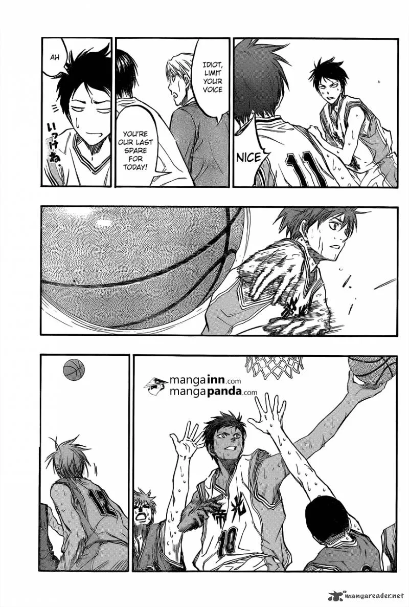 Kuroko no Basket Chapter 208 page 13