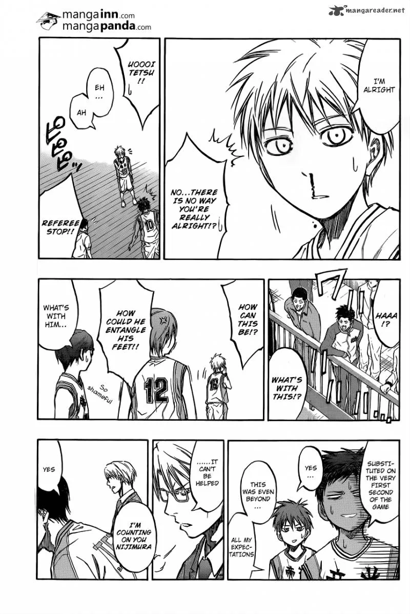 Kuroko no Basket Chapter 208 page 9