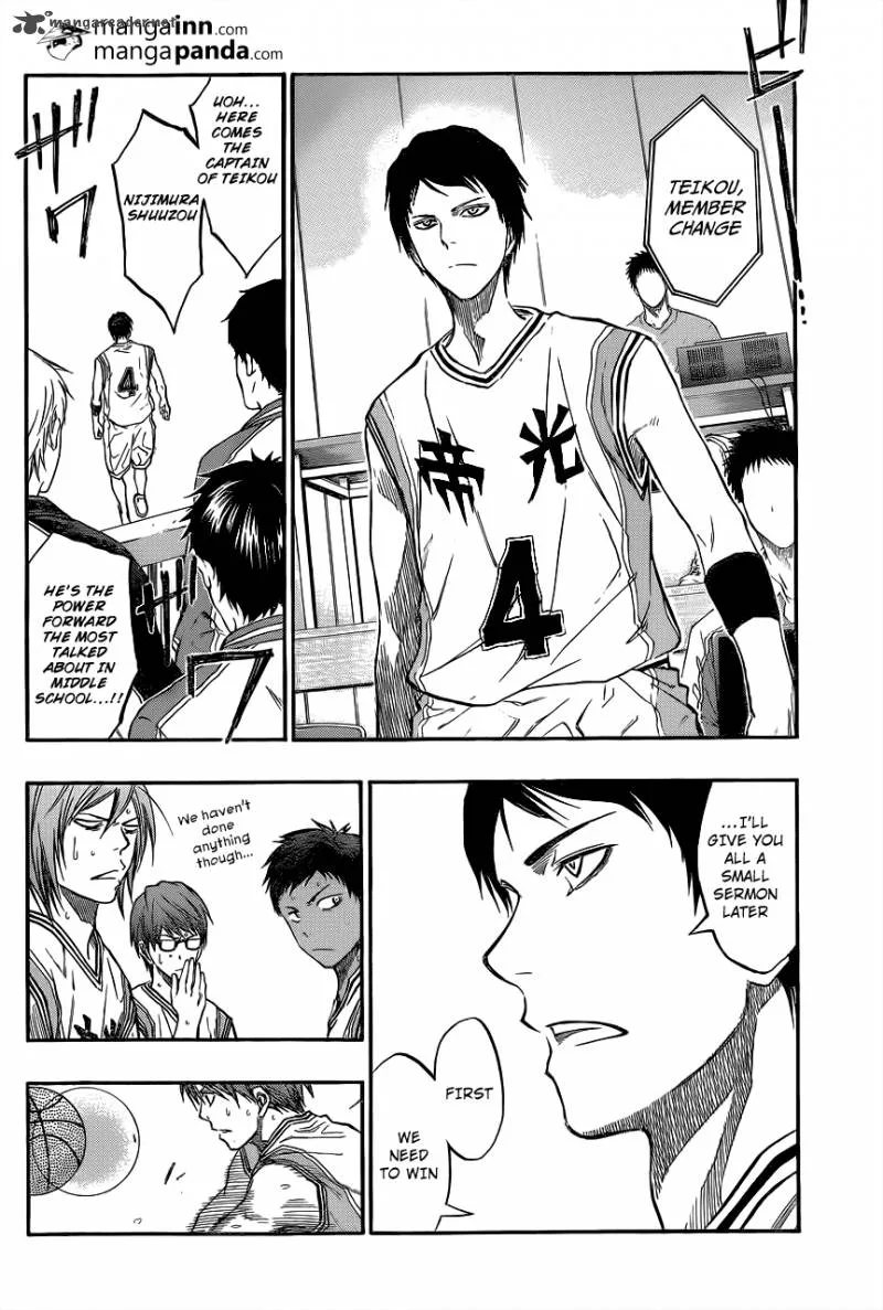 Kuroko no Basket Chapter 208 page 10