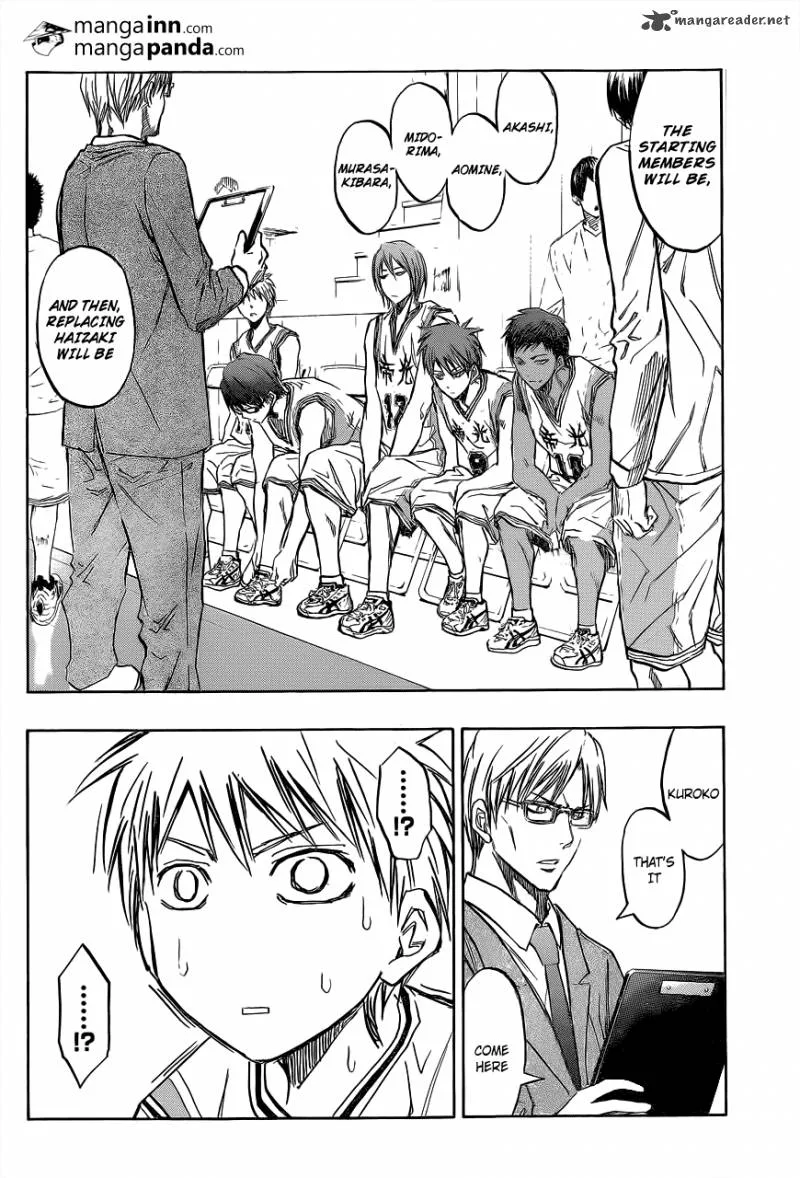 Kuroko no Basket Chapter 208 page 6